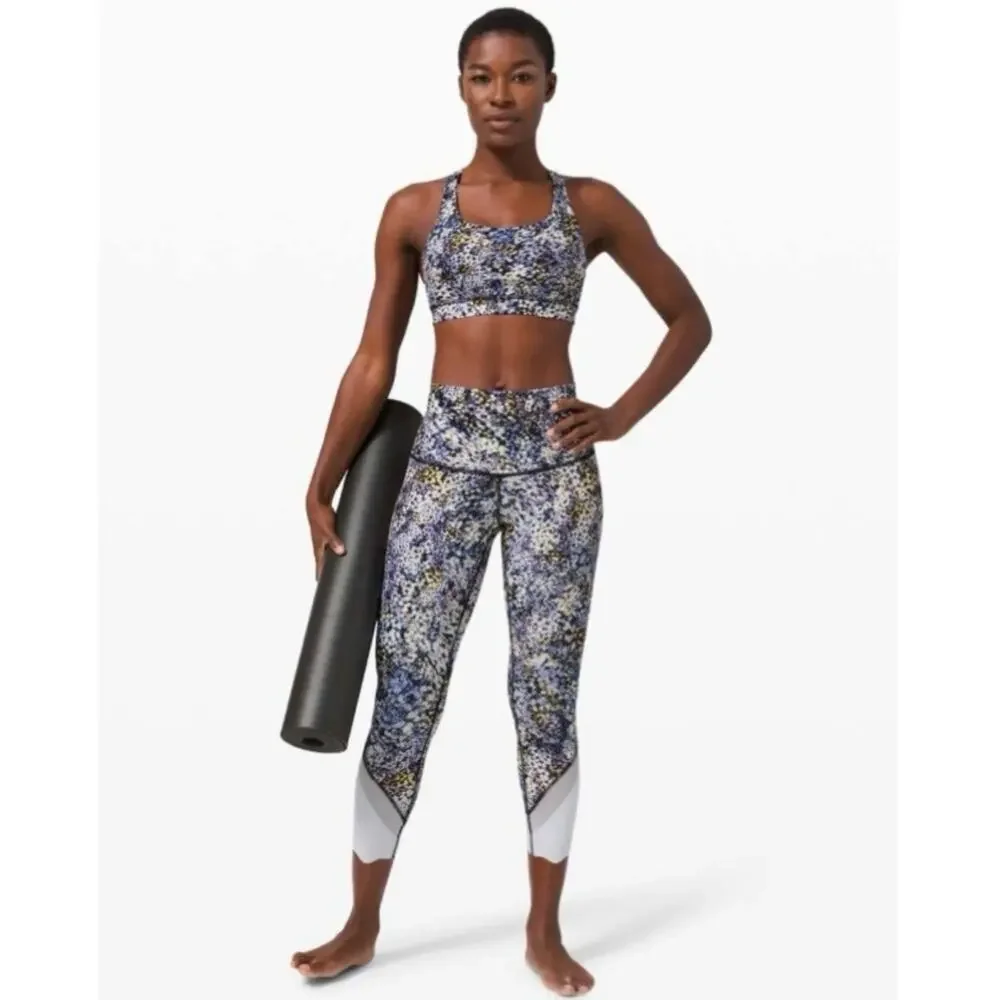 Lululemon Wunder Under Crop High-Rise *Roll Down Scallop Leggings 23
